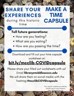 2020 Covid Capsule Project Flyer